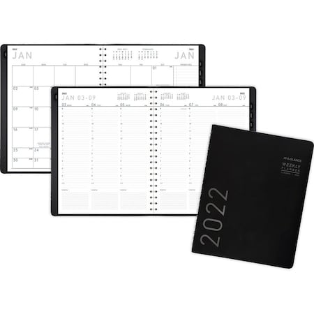 At-A-Glance Planner, Contemp, 8X11, Bk AAG70950X05